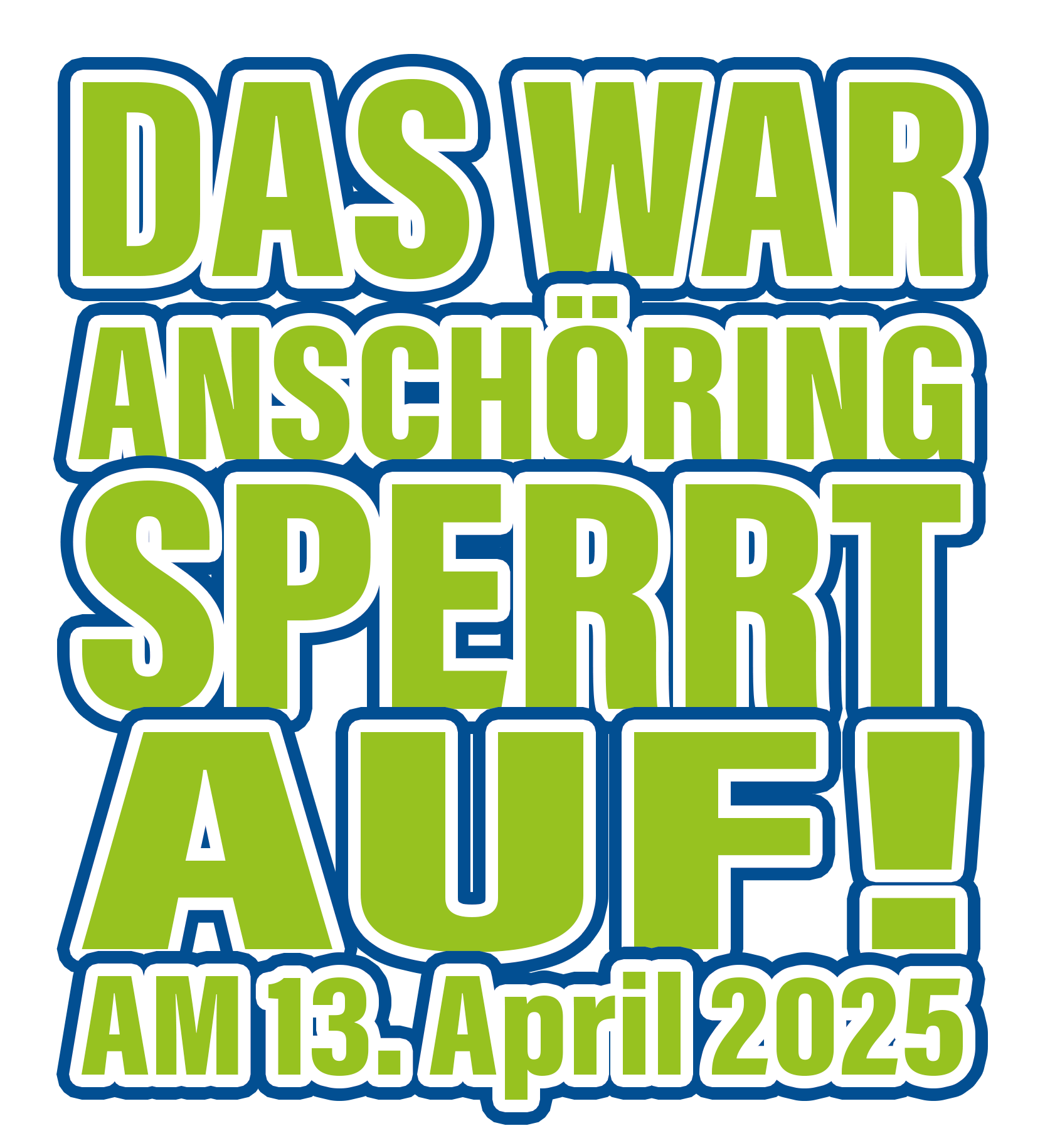 Das war Anschöring sperrt auf 2025