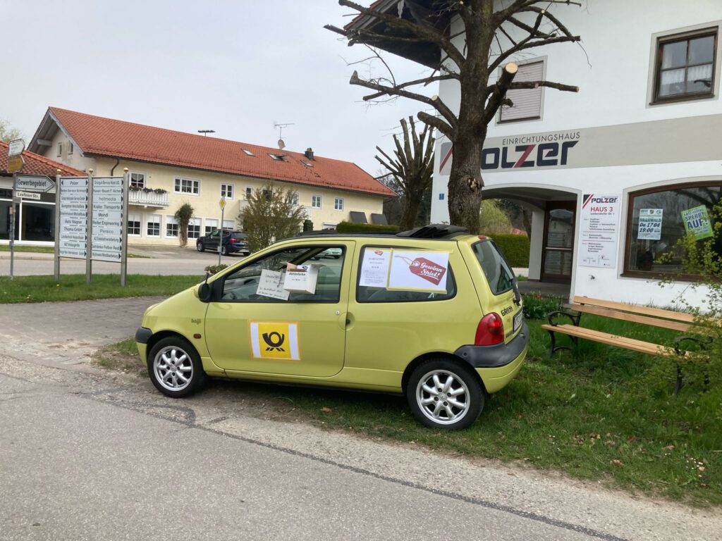 Gewinnspiel Anschöring sperrt auf 2025 gelber Twingo
